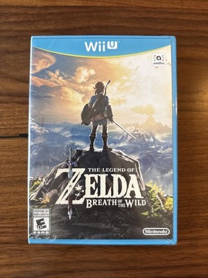 Zelda: Breath of the Wild - Nintendo Wii U - First print - 7 Controller Misprint