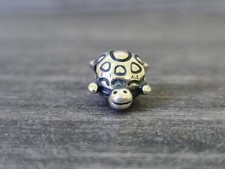 Pandora Smiling Turtle Animal Beach Sea Charm - Sterling Silver 925
