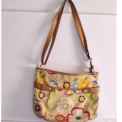 Artsy Relic Canvas Crossbody Purse Floral Hippie Cottage Core Adjustable