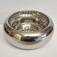 ALESSI INOX 18/10 ITALY STAINLESS STELL ROSE BOWL.