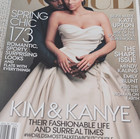 Vogue Magazine April 2014 Kim & Kanye Cover Fashion Lifestyle Illustrated — photo 1