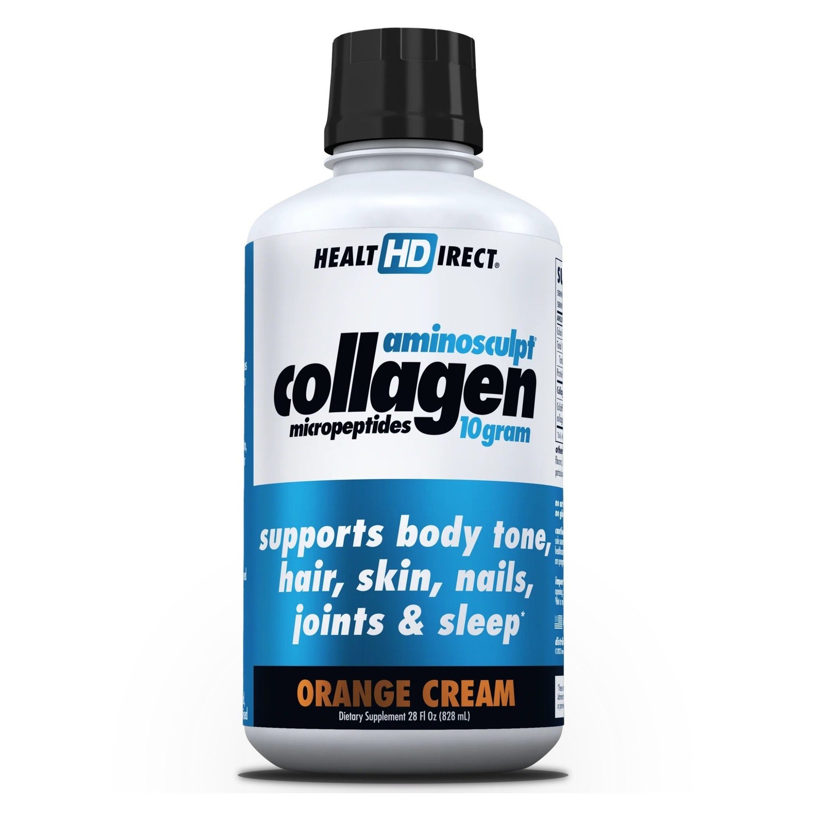Health Direct AminoSculpt без сахара 10 г апельсинового крема 28 унций жидкости