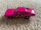 Vintage 1971 Lesney Matchbox Superfast No. 70 Pink Dodge Charger Dragster Black