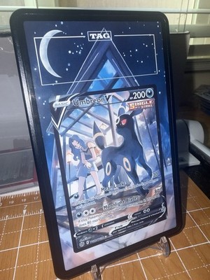 Umbreon V Trainer Gallery Ultra Rare TG22/TG30 4 GRADED TAG Extended Art Case