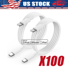 USB-C PD Fast Charger Cable lot Cord Type USB C For iPhone14 13 12 11 Pro Max XR