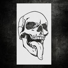 Halloween Skull Stencil for Spooky DIY Crafts and Home Decor - StencilAir