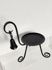 PartyLite Barrington Black Wrought Iron Pilla...