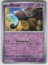 Yamask 075/182 Paradox Rift Reverse Holo