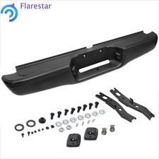 Complete Steel Rear Step Bumper Assembly Fit For Toyota Tacoma Truck 1995-2004