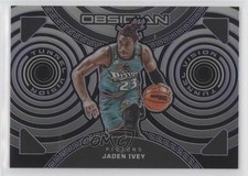 2022-23 Panini Obsidian Tunnel Vision Electric Etch Purple 57/75 Jaden Ivey 0l1u