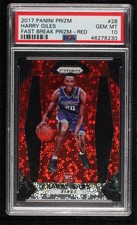 2017-18 Panini Prizm Fast Break Red /125 Harry Giles #28 PSA 10 GEM MT 0fv8