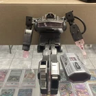Vintage 1983 Radio Shack Transformers Shockwave Galactic Man Gun G1 Damaged