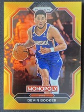 Devin Booker 2022-23 Panini Prizm Monopoly Gold Prizm /49 #PS10