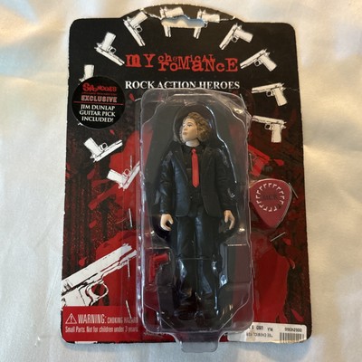 My Chemical Romance Ray Toro Rock Action Heroes Action Figure Guitar Pick 2005