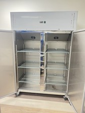 Adexa Double Door Commercial Freezer Stainless Steel R290 Model Gn1410bt