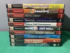 PlayStation 2 PS2, 10 Retro Game Lot, 9 CIB Sonic Mortal Kombat Simpsons Tekken