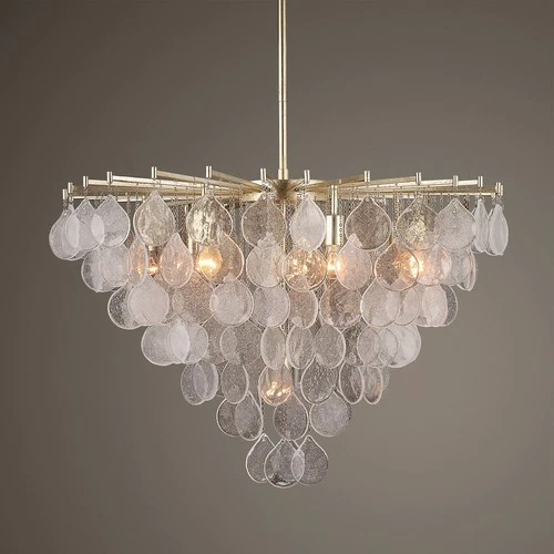 Uttermost  Goccia 8 Light 38"W Waterfall Light Chandelier - Goccia - Picture 5 of 5