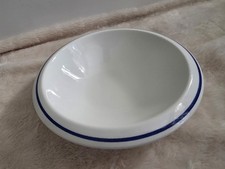 1 x Jamie Oliver Churchill "Keeping It Simple" Schale Vintage blauer Rand