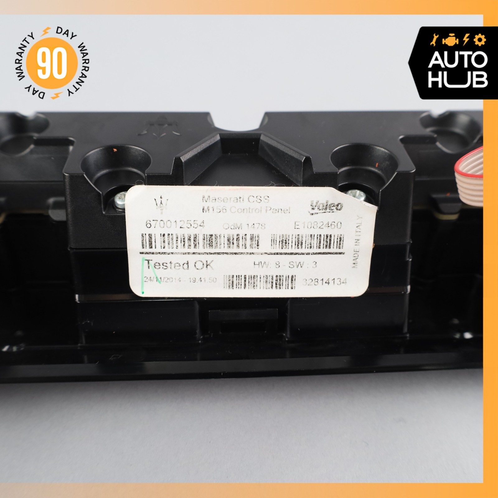 Maserati Quattroporte M156 SQ4 AC A/C Heater Climate Control Switch OEM 57k