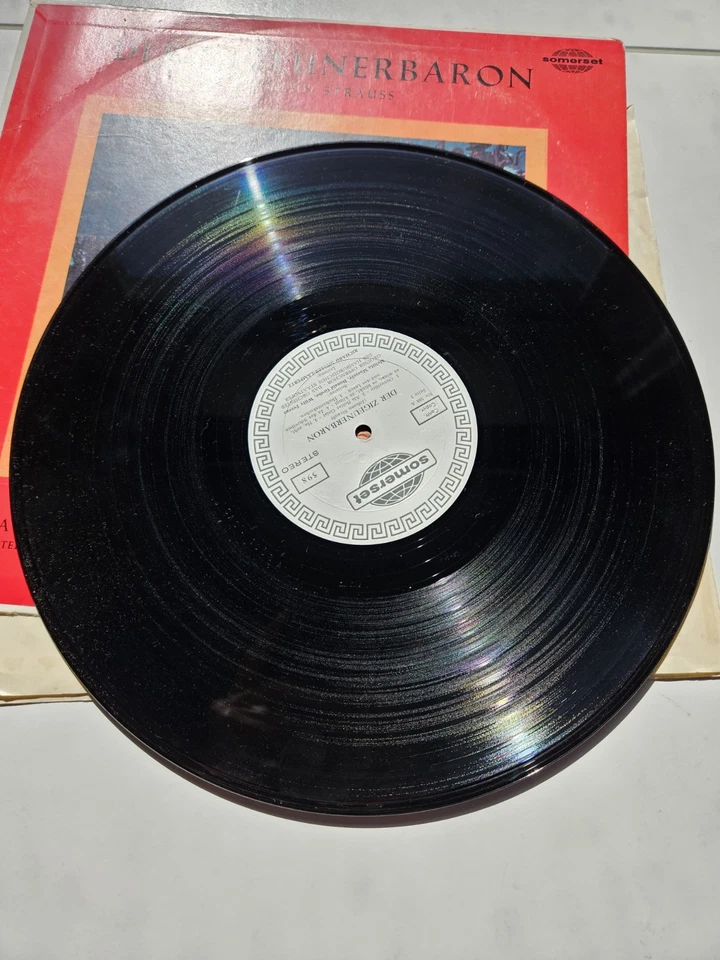 Der Zigeunerbaron Johann Strauss alte Schallplatte - Bild 4 von 4