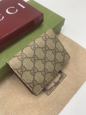 【専用(catさま)】GUCCI 二つ折り財布 Gucci Mystic Cat Bifold Wallet Leather Gold Men's | eBay