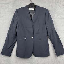 Tahari Arthur S. Levine Blazer Jacket Womens Size 6 Black Career Business