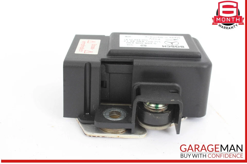 Sensor de velocidad de aceleración de guiñada 98-02 Mercedes W220 S55 AMG E320 0015404517 FABRICANTE DE EQUIPOS ORIGINALES Foto 3 de 4