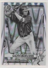 2021 Bowman Draft Chrome Black & White RayWave Refractor Brayan Buelvas 0h1v