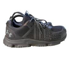 Under Armour Micro G Black Slip Resistant Men's Work Shoes Size 8.5 ASTM F241318