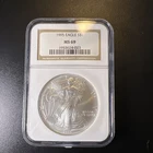 1995 American Silver Eagle 1 oz .999 Fine Silver Coin NGC MS 69