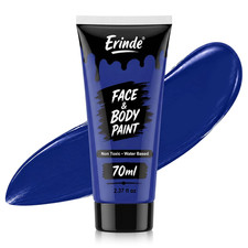 Cream Royal Blue Face Body Paint, 2.37Oz Large Tube Body Paint Makeup