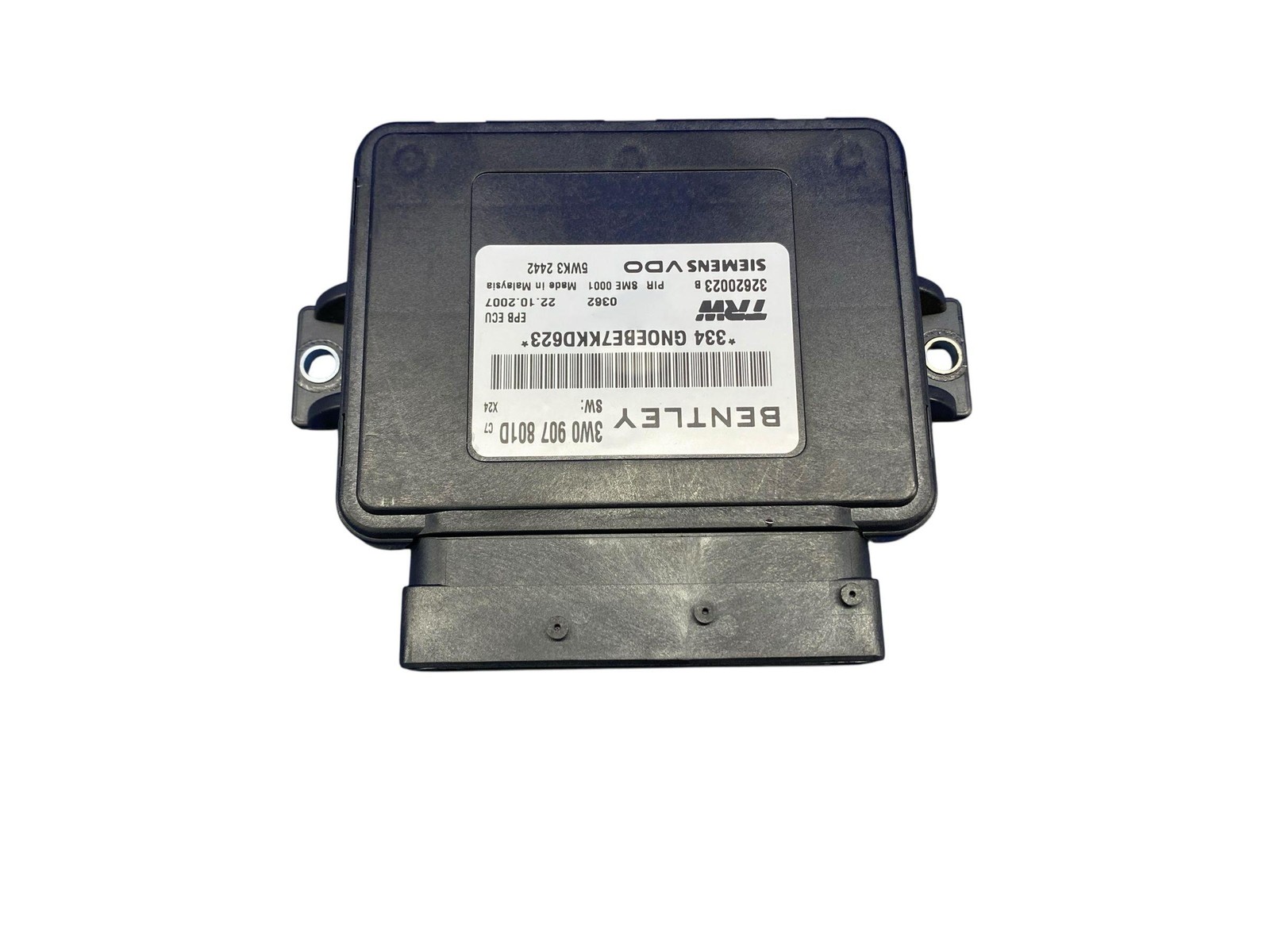 2006-2013 BENTLEY CONTINENTAL FLYING SPUR GT GTC ELECTRONIC PARK BRAKE MODULE