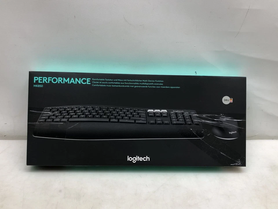 Logitech MK850 Performance (920-008221) Kabellos Tastatur und Maus Set - Schwarz - Bild 3 von 4