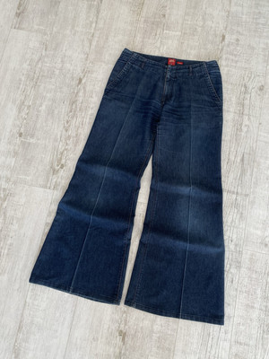 Vintage Miss Sixty Y2k Cotton Hinda Cut Flare Wide Jeans Pants Size 30