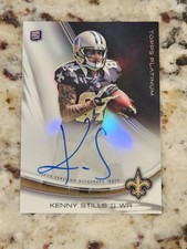 2013 Topps Platinum - Autographed Rookie Refractors #A-KS Kenny Stills (AU, RC)