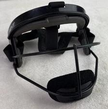 RIP-IT Softball Face Mask Youth Girls Black Protective Defensive Detachable Chin