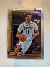 2025-26 Topps Chrome Jaxson Hayes #125 Refractor Los Angeles Lakers