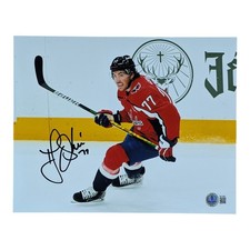 TJ Oshie Signed Autographed 8x10 Photo Washington Capitals Beckett BAS COA