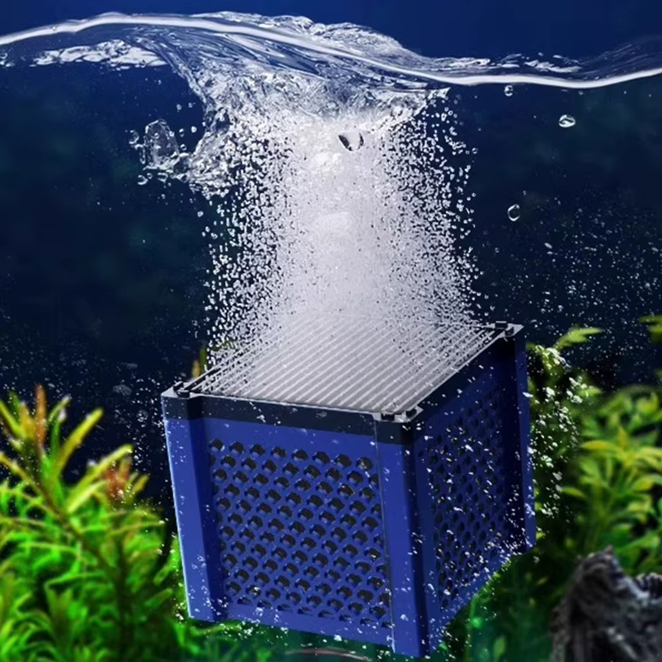 Activated Carbon Aquarium Water Purifier Cube Aquarium Cube Filter (1Pc ...