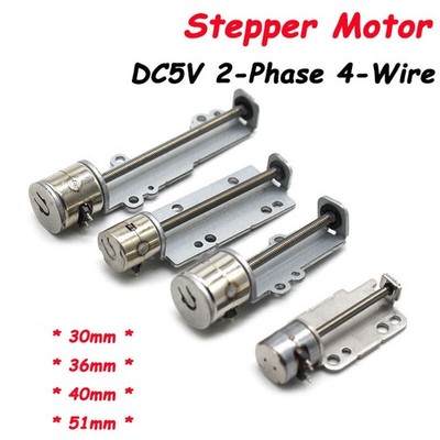 Mini Micro Stepper Motor Schrittmotor ohne Kabel 5V DC l 30mm 36mm 40mm 51mm l