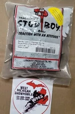 Stud Boy 1.375" Power Point + Push Through Studs w/Locknuts. Part# 2437-P1