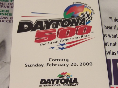 NACSAR 1999 DAYTONA 500/2000 UAW-GM 500 PROGRAMS - Picture 7 of 19