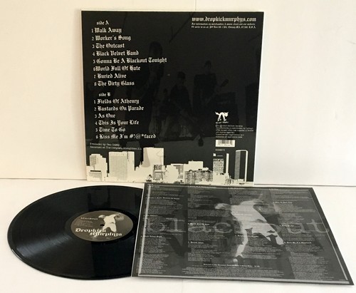DROPKICK MURPHYS blackout LP Vinyl Record w/ lyrics insert, hellcat records PUNK - Picture 2 of 2