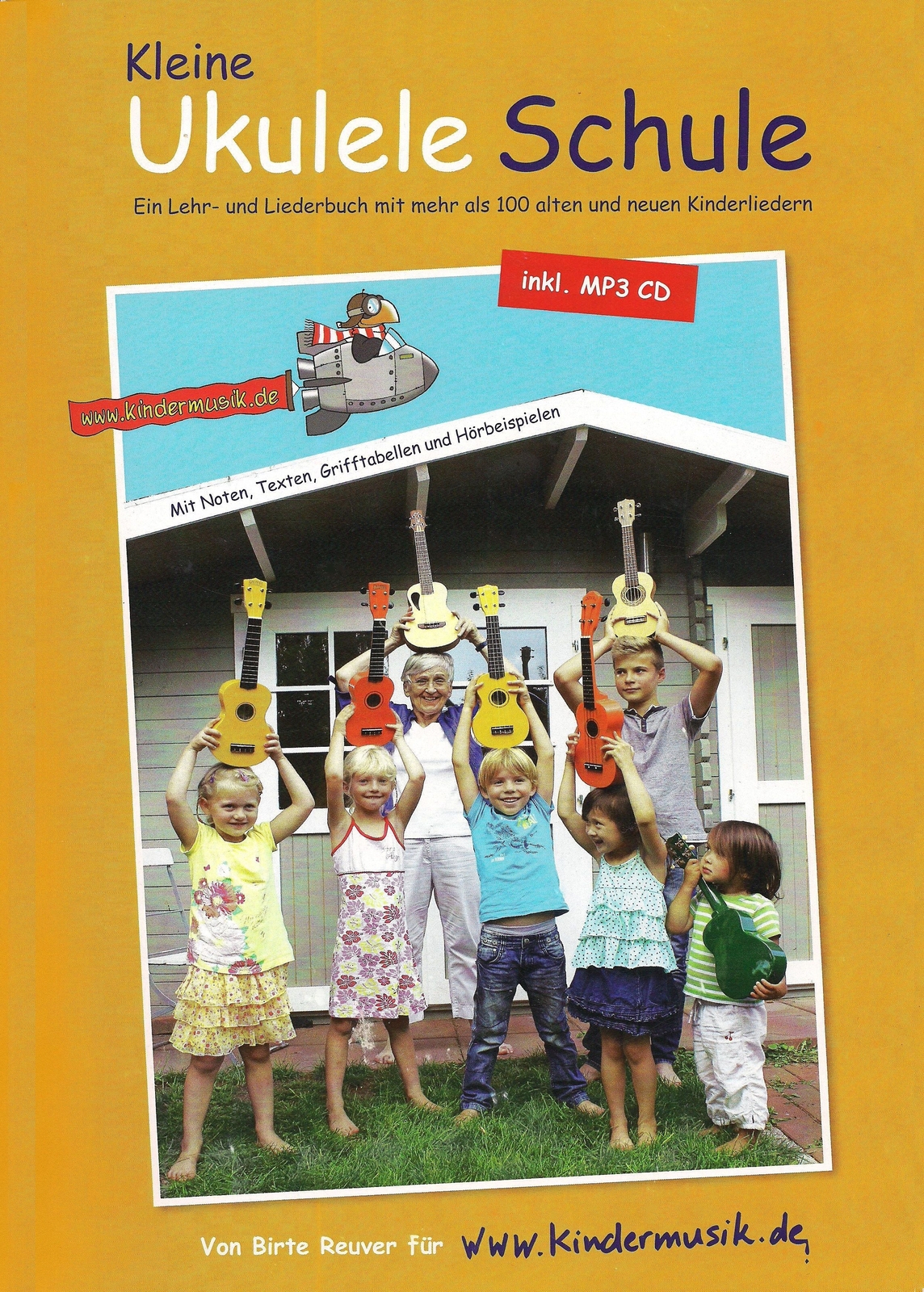 Thumbnail - Kleine Ukulele Schule | Birte Reuver | Deutsch | Buch | Spiralbindung