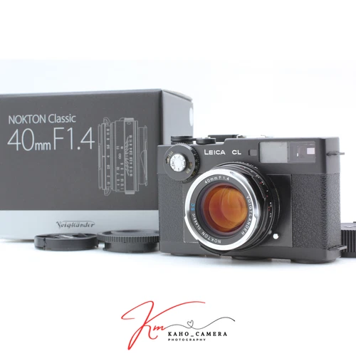 New Lens [Opt MINT] Leica CL 35mm Film Camera Nokton 40mm f/1.4 SC From JAPAN