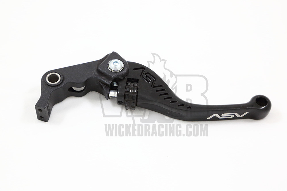 Suzuki GSXR600 / Z GSXR750 / Z 2006 - 2026 ASV F3 Lever Set Black