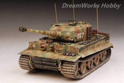 Award Winner Built Tamiya 1/35 Michael Wittmann Final Tiger 007+