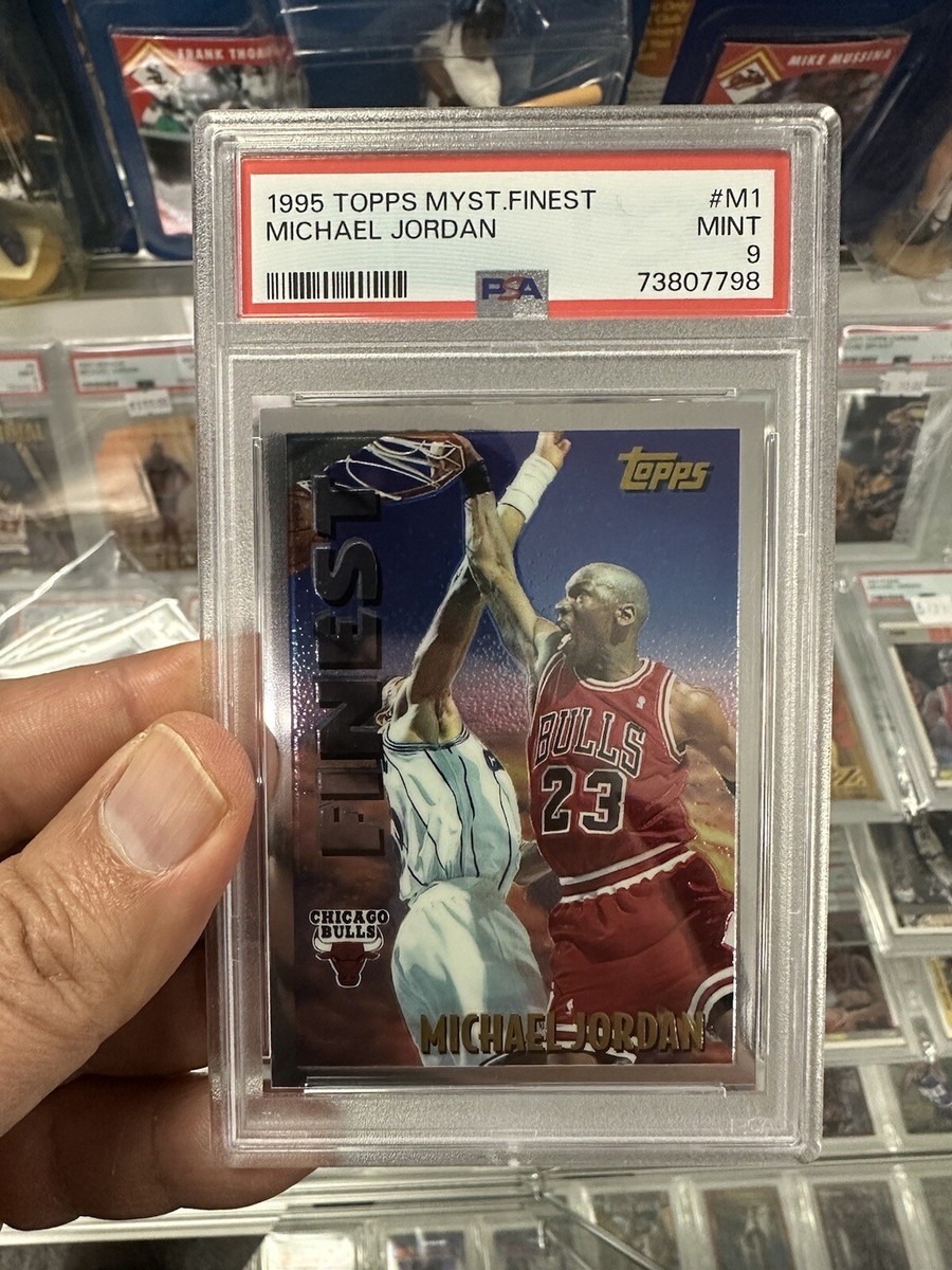 1995 Topps Mystery Finest #M1 Michael Jordan PSA 9 | eBay