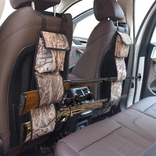 Seat Back Gun Rack, Gun Sling Bag, Camo Front Seat Gun Organizer Holder for H...