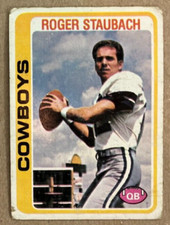 Roger Staubach 1978 TOPPS card #290! Fair Condition! Set Filler!?